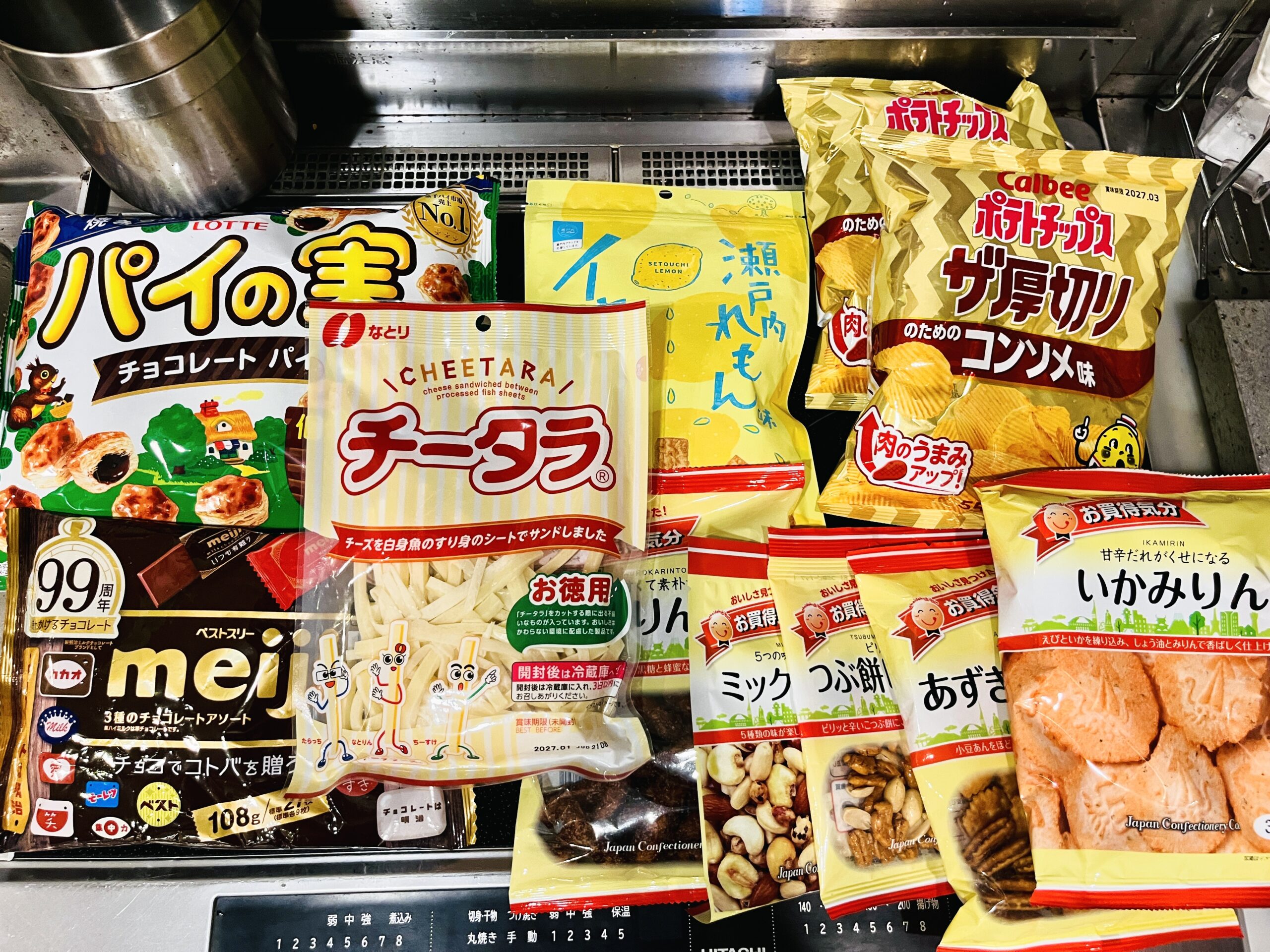 会場に用意されたお菓子