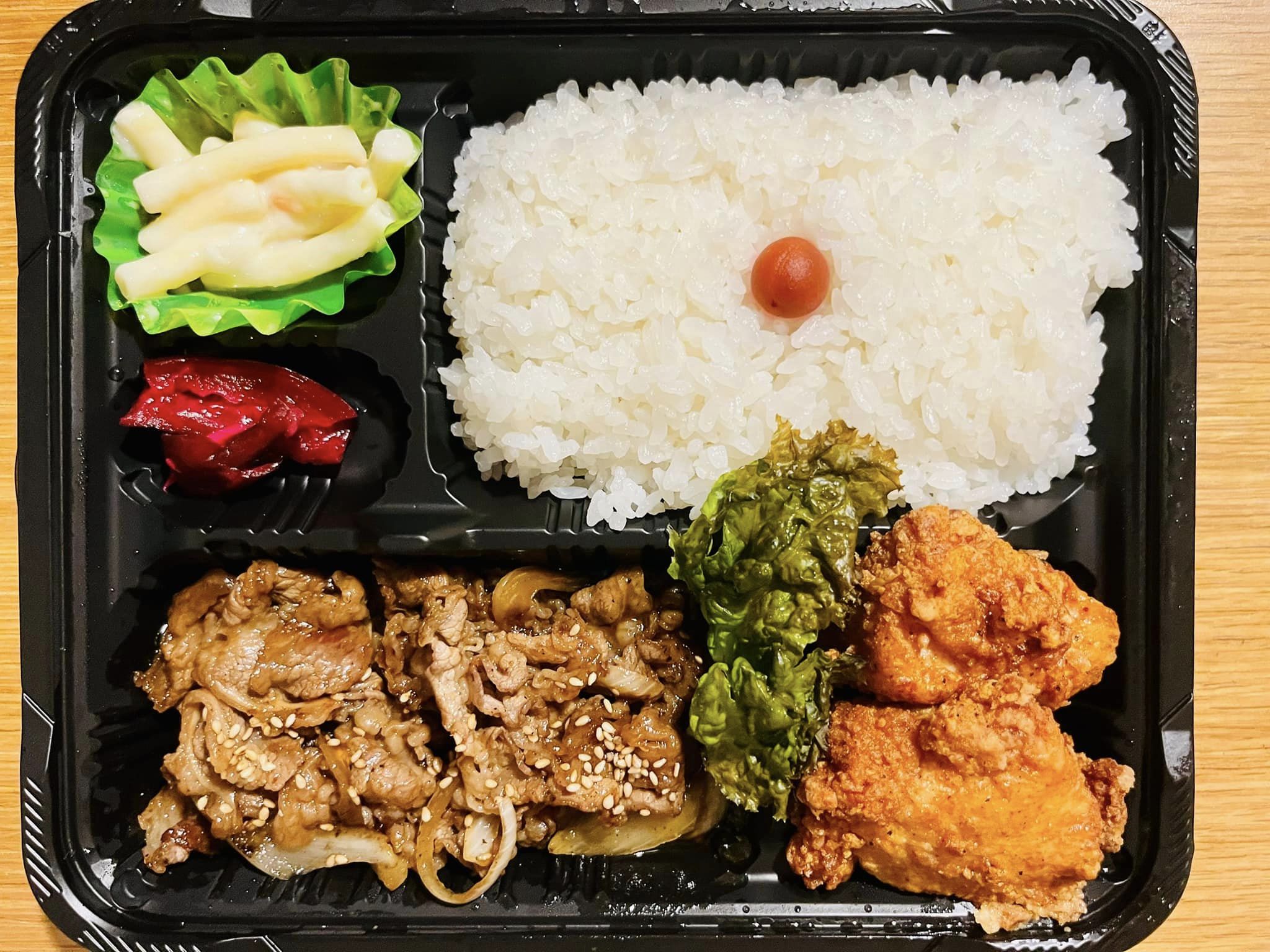 焼肉弁当の参考写真